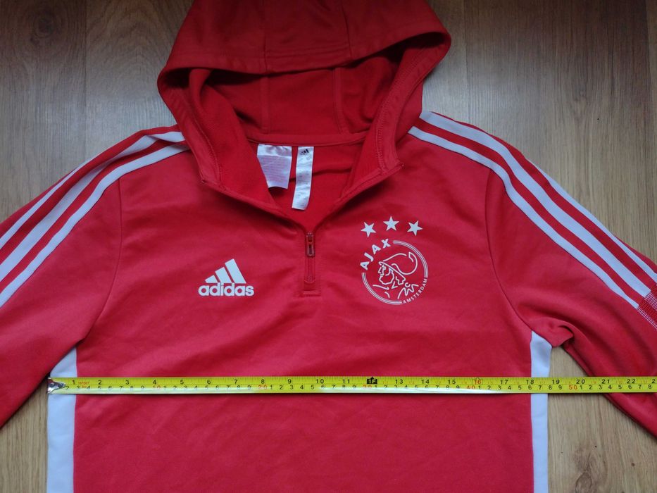Ajax Amsterdam / Adidas - футболно горнище анцуг на Аякс