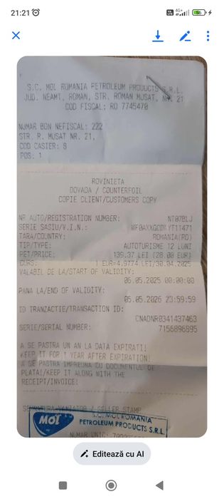 Ford focus 1 in perfecta stare de funcționare