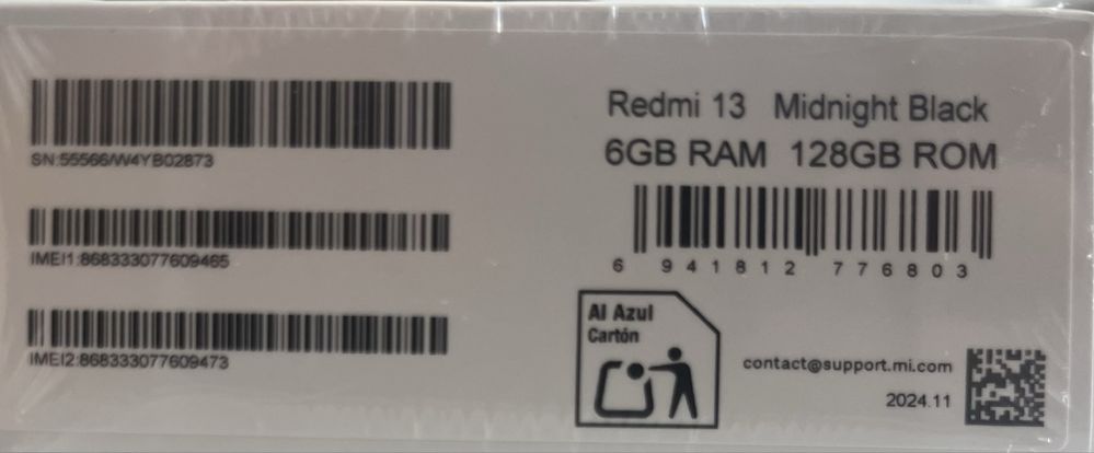 Xiaomi Redmi 13 с гаранция 36 месеца