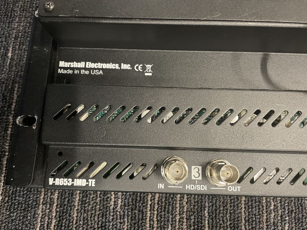 HD rack mount монитори Marshall electronics & Vutrix