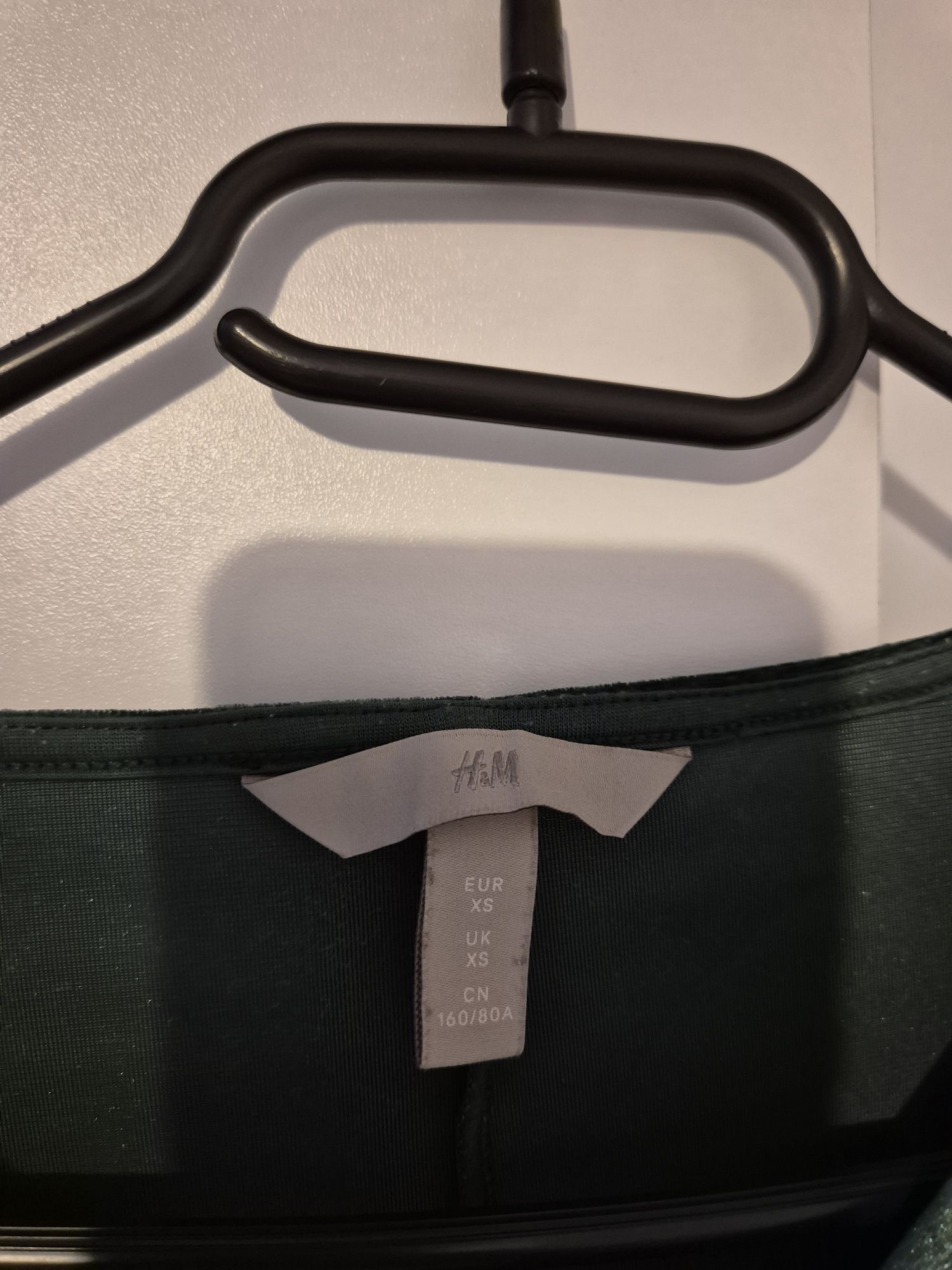 Rochie midi verde  H&M - masura XS