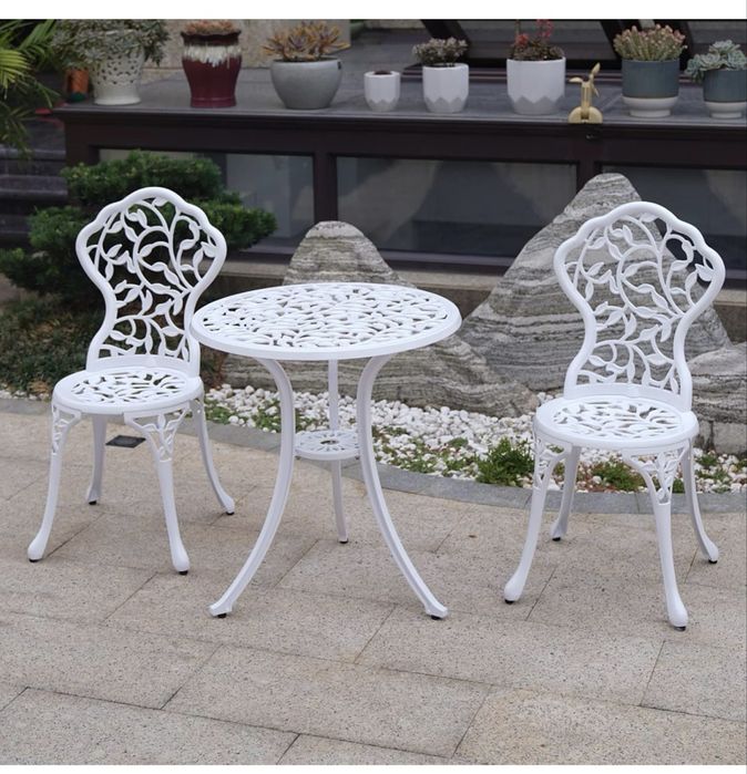 Set gradina mobila aluminiu masa si scaune