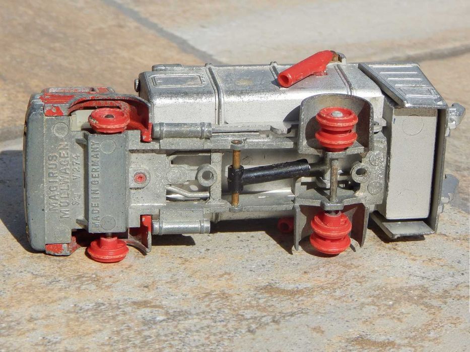 Macheta gunoiera Magirus-Deutz Mullwagen Siku 1:50 1972 V274