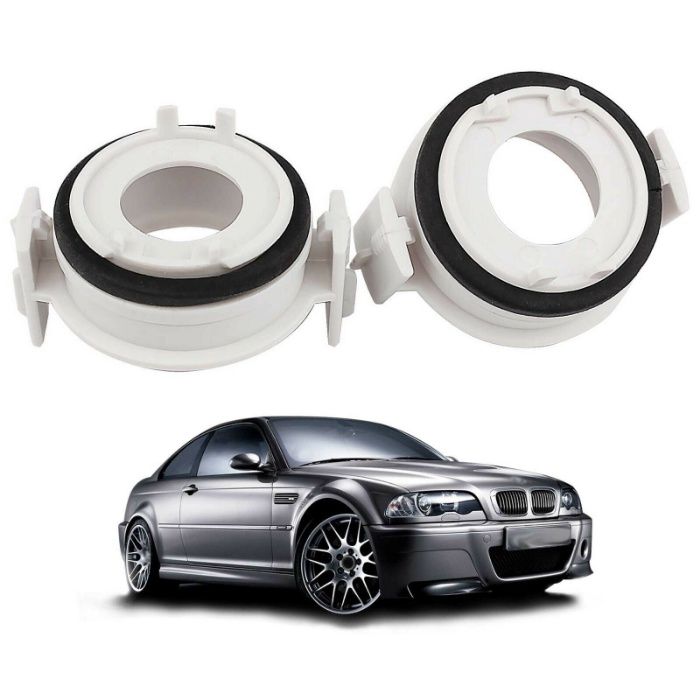Adaptoare becuri led H7 BMW Seria 3 E46 1998 - 2004 set 2 buc.