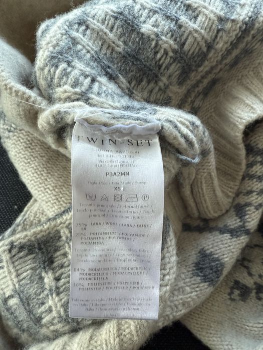 Вълнена жилета TWINSEТ by simona barbieri XS Made in Italy