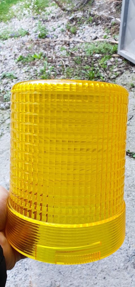 Ново стъкло за жълт авариен буркан Hella