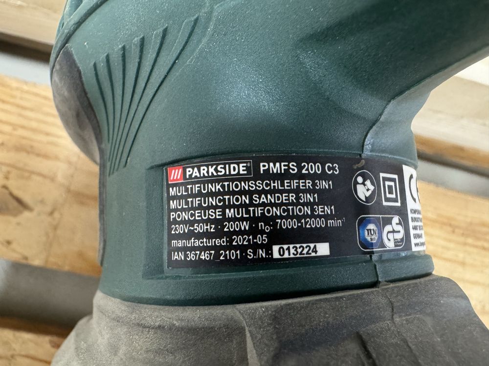 Шлайф машини 2 броя Parkside и TOLSEN неработещи виброшлайф