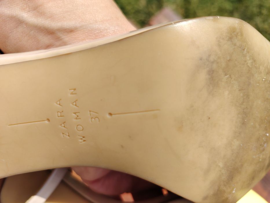 Sandale pantofi zara 37