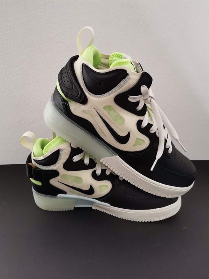 Vand Nike Air Force 1 React Mid Black Sail marimea 43