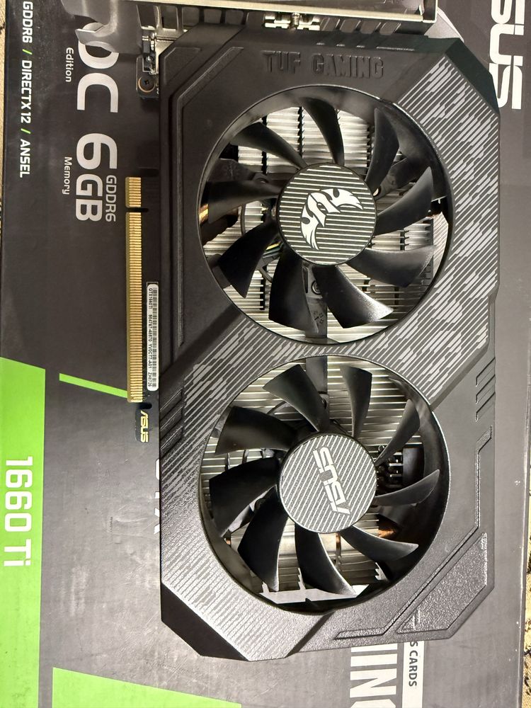 видеокарта asus 1660 ti