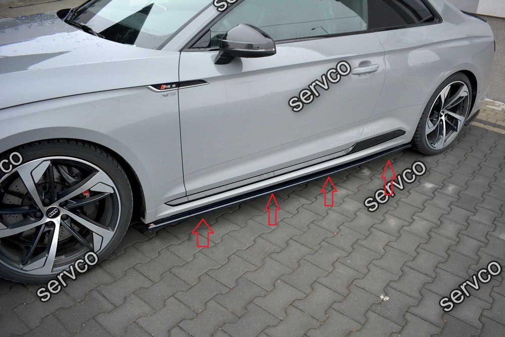 Pachet Body kit tuning Audi A5 RS5 Coupe Mk2 F5 2017-2019 v10 - Maxton