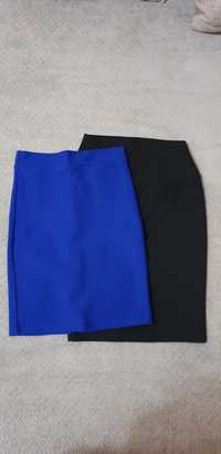 Синяя и черная юбки