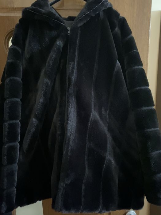 Haină de blană nou 4XL