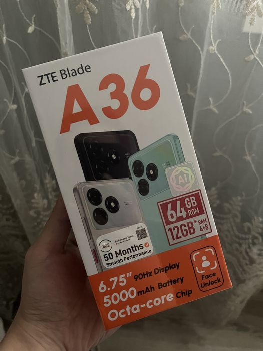 Новый Zte blade A 36, 64гб