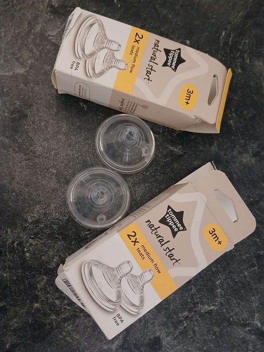 3 seturi Tommee tippee medium flow 3m+