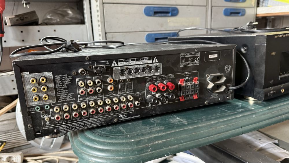 Vand doua statii audio HARMAN/KARDON si Kenwood
