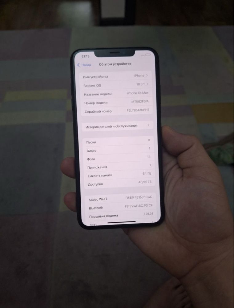 Iphone Xs max 64gb