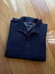 Cardigan bleumarin Tommy Hilfiger, marimea L, din bumbac si casmir