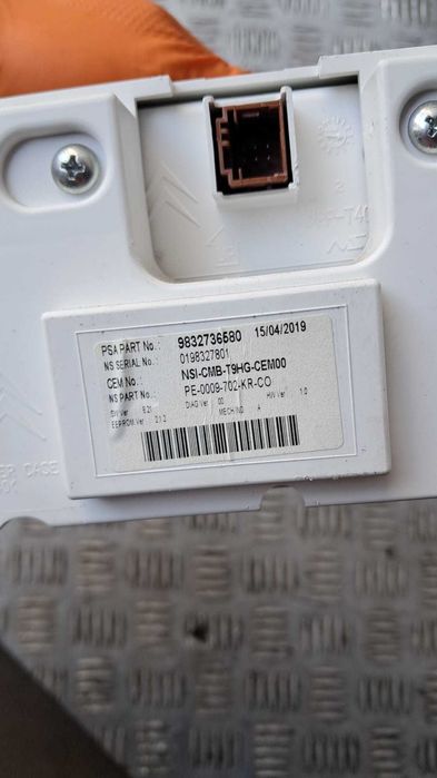 ceasuri bord Peugeot 308 T9 1.5 HDI YHZ an 2019 cod 9832736580