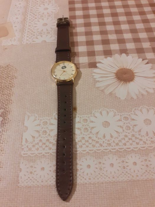 Ceas Geneva curea piele naturala