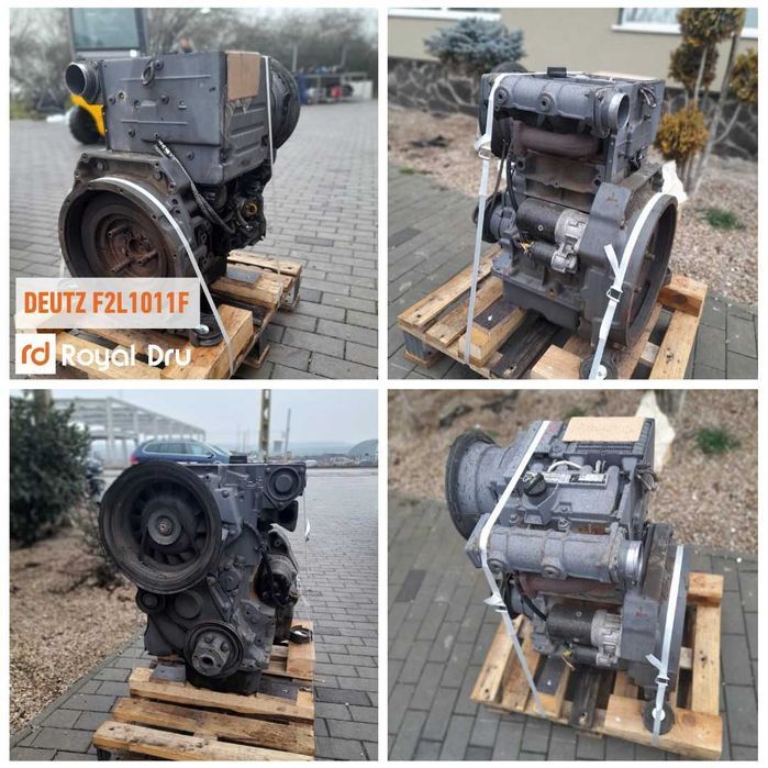 Motor second hand diesel Deutz F2L1011 verificat - piese motor Deutz