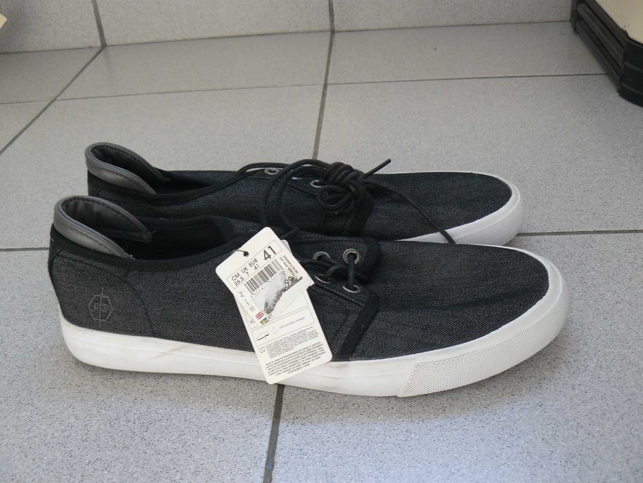 Tenisi Barbati HOUSE CLTH Noi Originali Fara Cutie Negru Marime 41