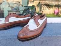 Pantofi piele Derby cu broguing Gratiano Prendin