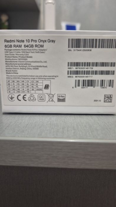 Telefon Redmi Note 10 pro
