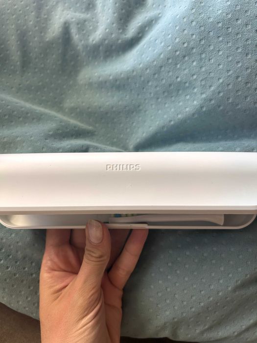 Philips Sonicare HX751G Електрическа Четка за Зъби +Калъф+2 нови глави