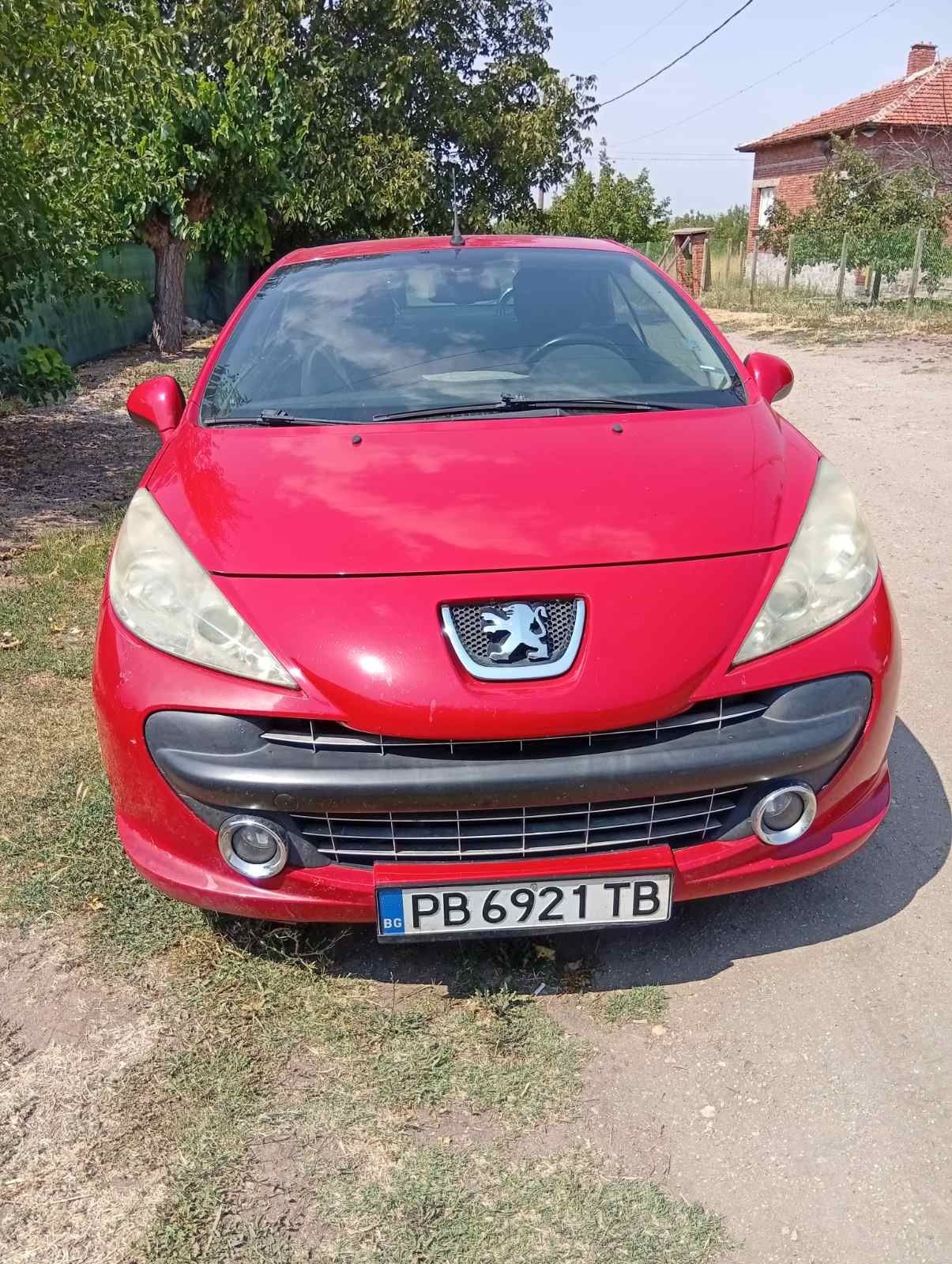 Продавам Пежо 207 сс 2007 г.