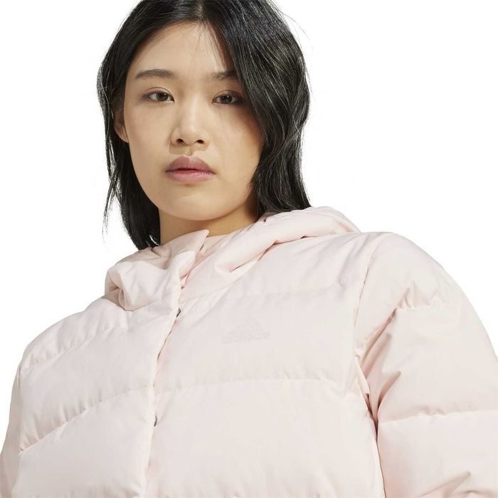 Спортно дамско яке с гъши пух Аdidas Helionic Hooded Down