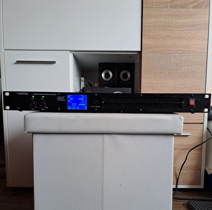 Крайно стъпало висококачествено "Ventsel" 1U 2x1000W