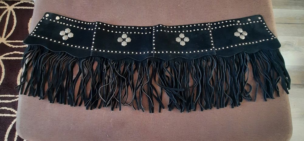 Brâu /brau dama din piele întoarsă cool