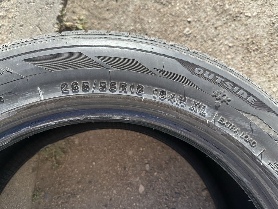 Зимние шины 235/55/18 б/у