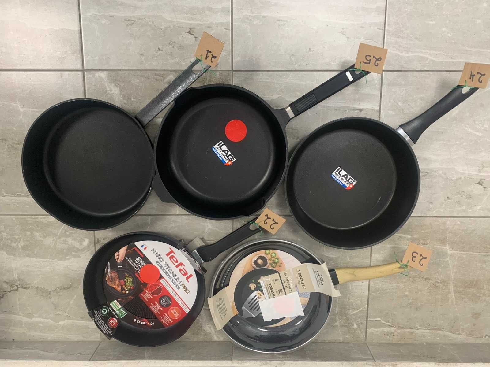 Тигани различни видове