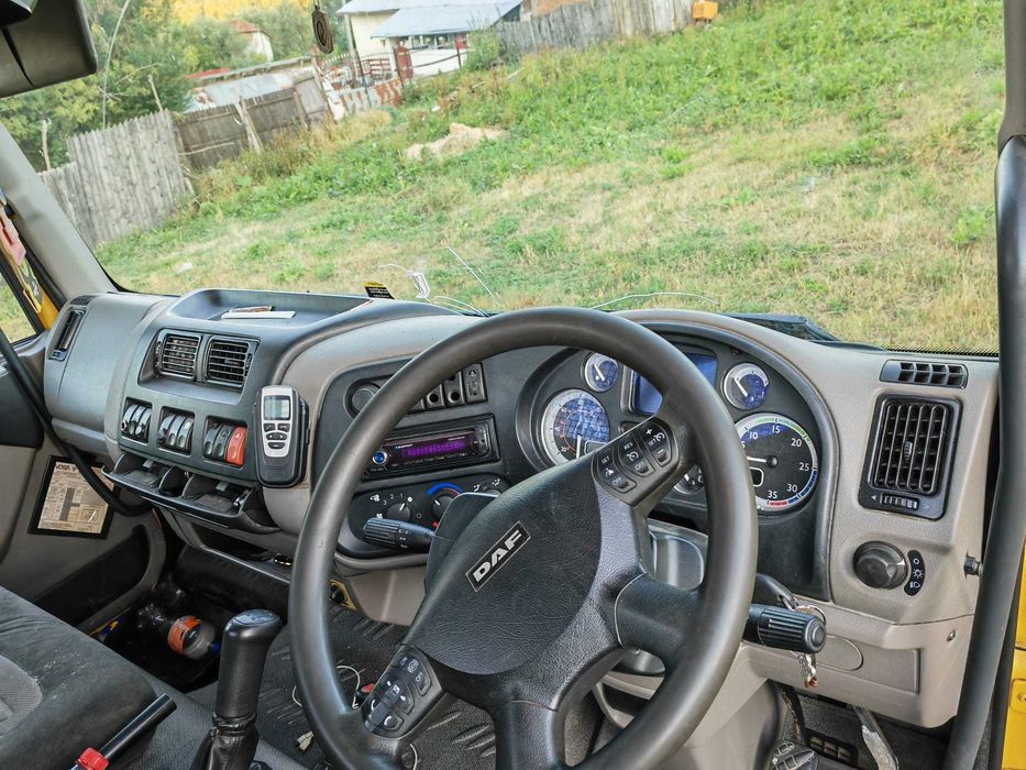 2013 DAF 45.140 Camion basculabil 7.5T lift oblon schimb variante auto