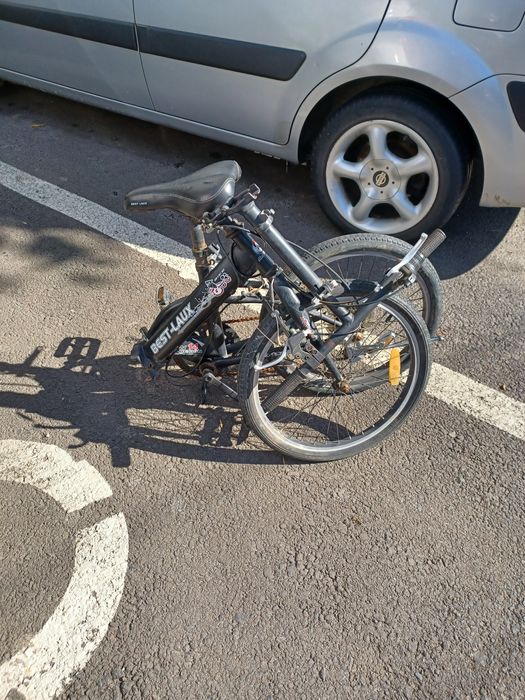 Bicicletă pliabilă ieftină