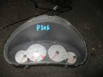 Ceasuri aparate bord albe Peugeot 206 cc motor 1,6 benzina 16v