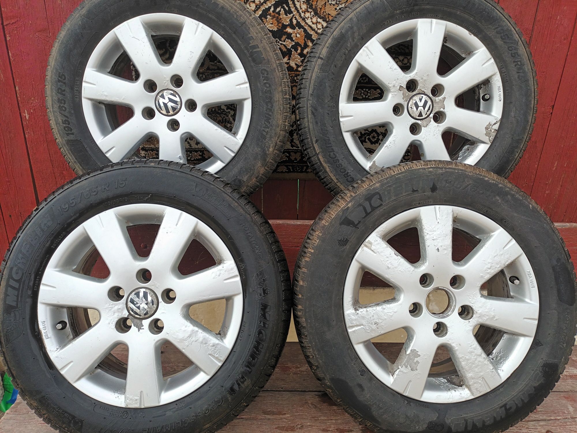 Vând jenti vw 195/65R15