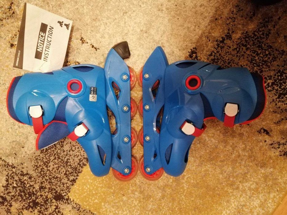 Role PLAY 3 - albastru-rosu mărimea 34-36 NOI - CU ETICHETĂ