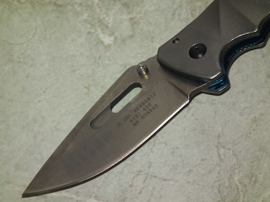 Herbertz Solingen briceag cutit masiv nou, cutie