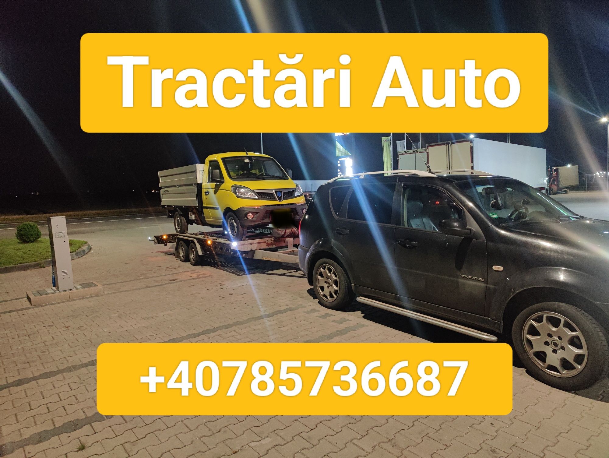 Tractări auto non stop