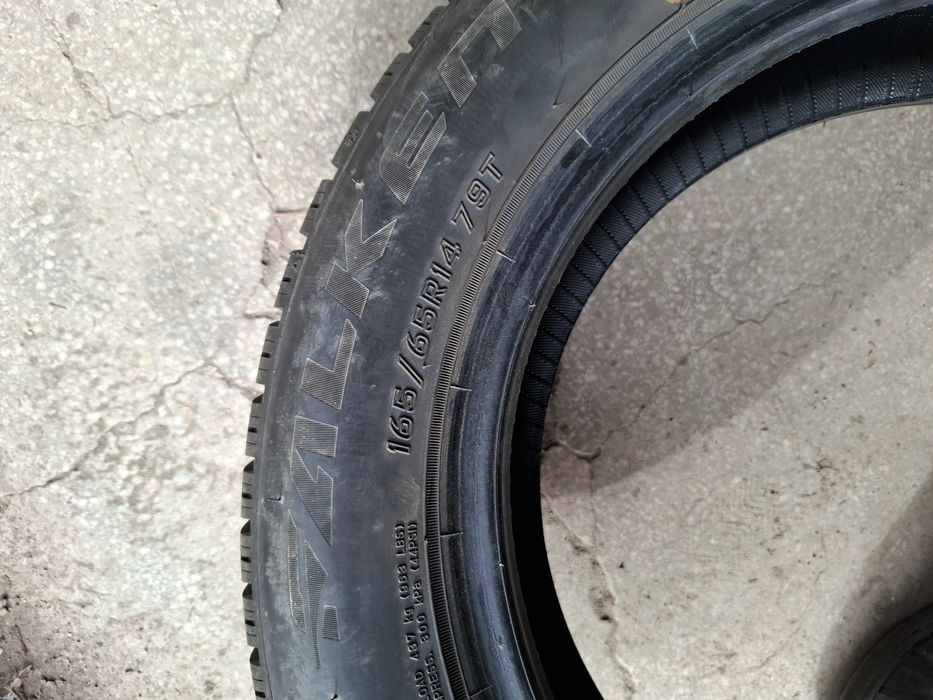 2 Зимни гуми Фалкен 165/65/14 ДОТ23 7мм (безплатно поставяне)