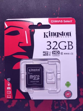Card microSDHC I Kingston 32GB