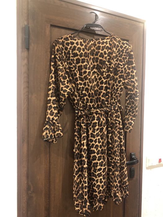 Леопардова къса рокля