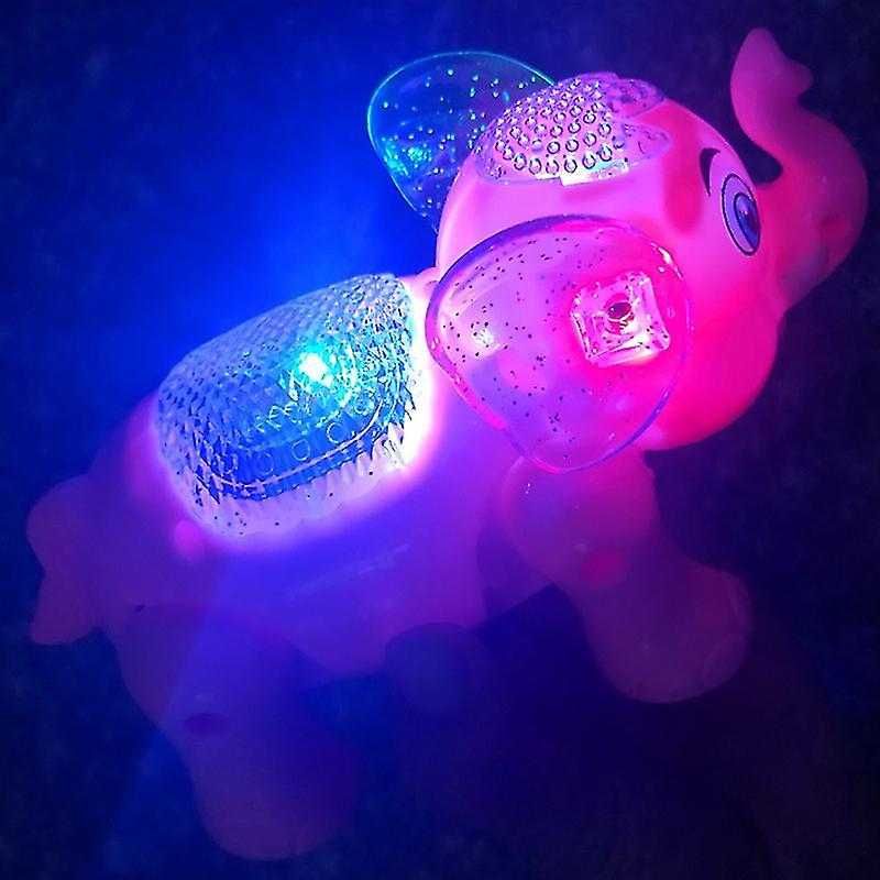 Elefant cu mers electric si LED intermitent