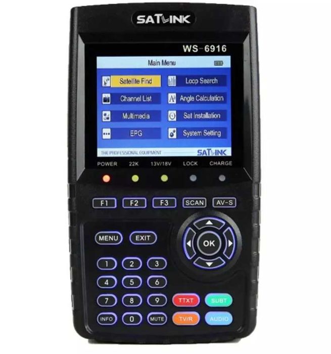 Прибор для настройки спутниковой антенны Satlink WS-6916