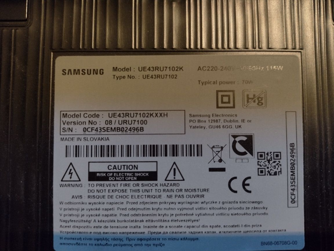 Samsung UE32H 4510AW (display fisurat )