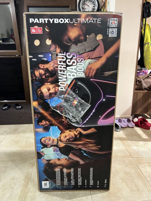 Sistem audio JBL Parybox 1100 ULTIMATE, beneficiază de Garanție20 luni