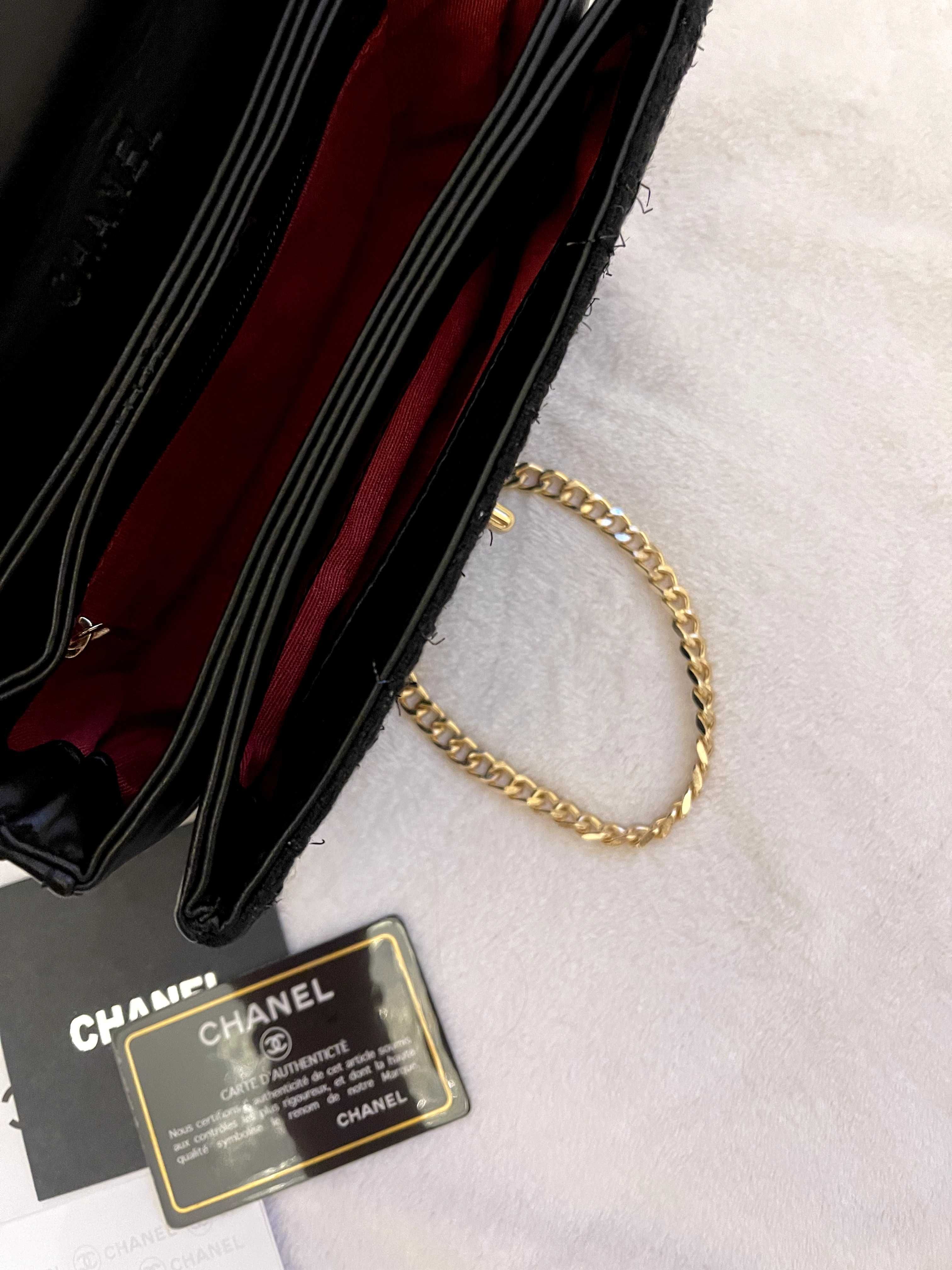 Poșetă/Geantă Chanel Trendy CC top handle leather